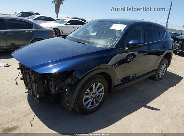 JM3KFBCM7N0570612 2022 MAZDA CX-5 Dark Blue Przód lewy