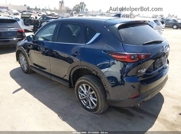 JM3KFBCM7N0570612 2022 MAZDA CX-5 Dark Blue Tył lewy