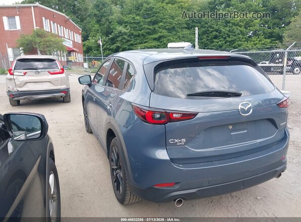 JM3KFBCM7N0614768 2022 MAZDA CX-5 Blue Trasero izquierdo