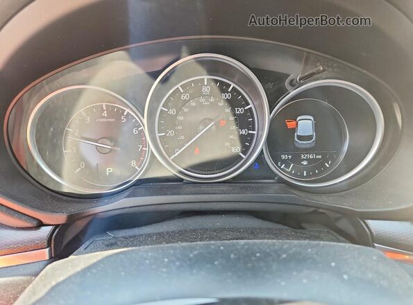 JM3KFBCM7P0103404 2023 MAZDA CX-5 Gray Вид щитка приладів