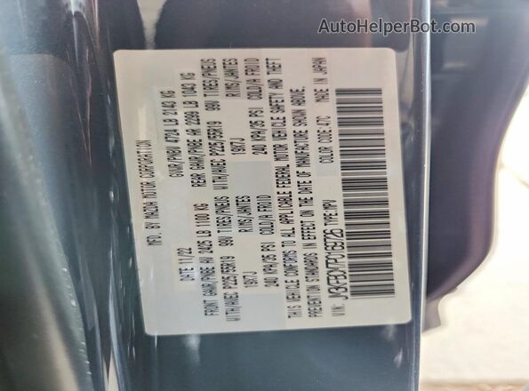 JM3KFBCM7P0169726 2023 MAZDA CX-5 Gray Vista de la etiqueta del VIN