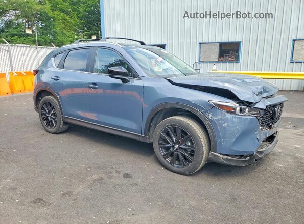JM3KFBCM7R0375891 2024 MAZDA CX-5 Синий Передняя правая четверть