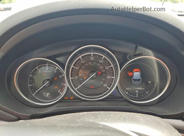 JM3KFBCM7R0375891 2024 MAZDA CX-5 Синий Вид щитка приборов