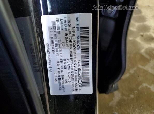 JM3KFBCM8J0324162 2018 MAZDA CX-5 Black Vista de la etiqueta del VIN