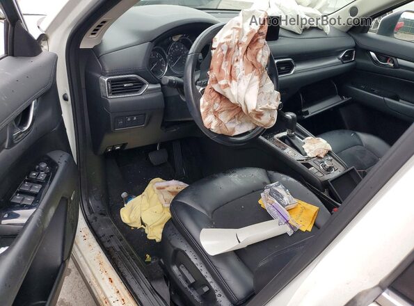 JM3KFBCM8J0337896 2018 MAZDA CX-5 White Առջևի վահանակի տեսք
