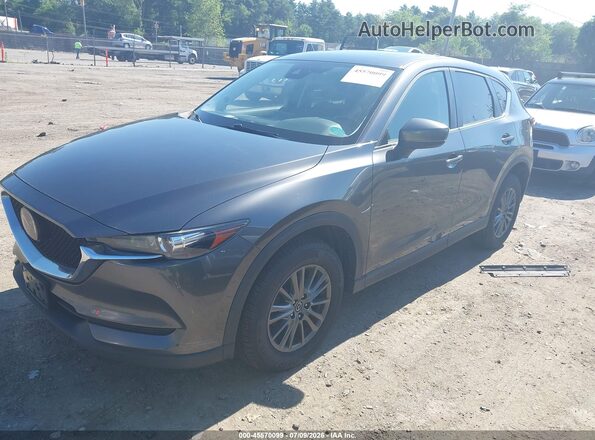 JM3KFBCM8K0526310 2019 MAZDA CX-5 Gray Առջևի ձախ երեք քառորդ տեսարան