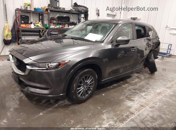 JM3KFBCM8K0695680 2019 MAZDA CX-5 Gray Vista tres cuartos delantera izquierda
