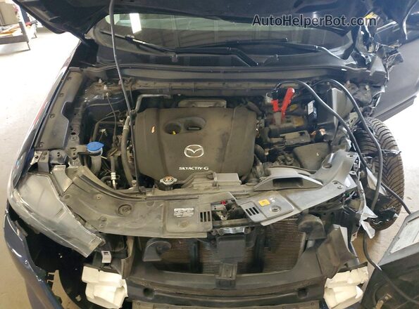 JM3KFBCM8L0734088 2020 MAZDA CX-5 Blue Engine compartment view