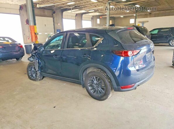 JM3KFBCM8L0734088 2020 MAZDA CX-5 Blue Rear left