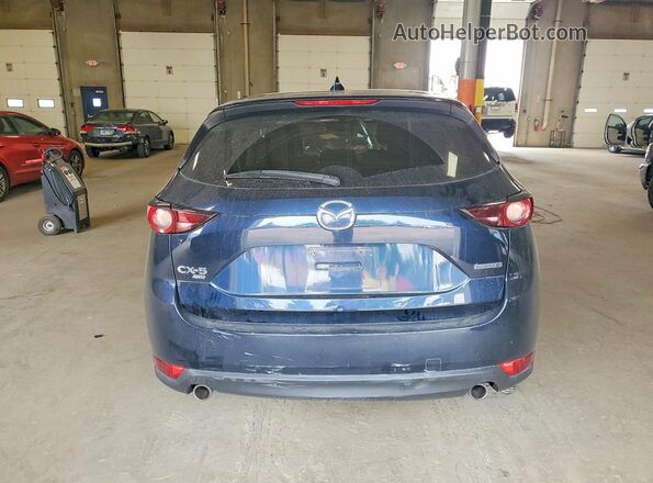 JM3KFBCM8L0734088 2020 MAZDA CX-5 Blue Rear view