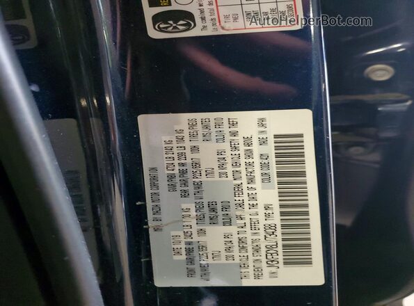 JM3KFBCM8L0734088 2020 MAZDA CX-5 Blue VIN sticker view