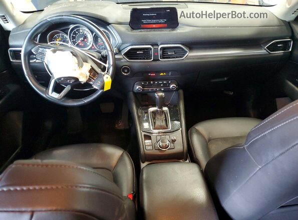 JM3KFBCM8L0734088 2020 MAZDA CX-5 Blue Dashboard view