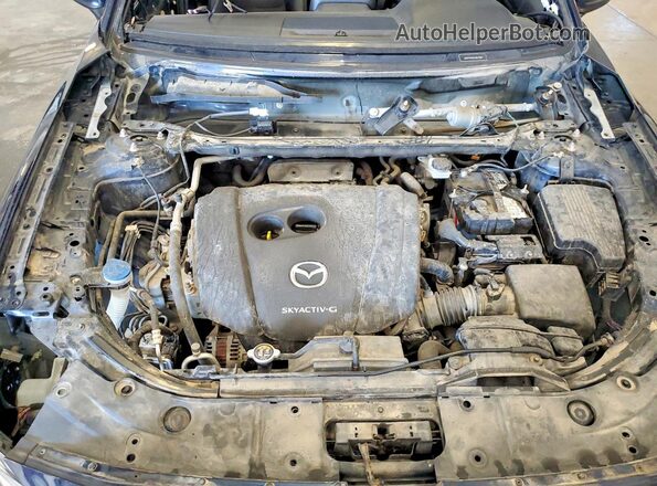 JM3KFBCM8L0867059 2020 MAZDA CX-5 Blue Vista del compartimento del motor