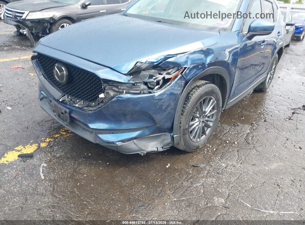 JM3KFBCM8M0363421 2021 MAZDA CX-5 Blue Вид спереду