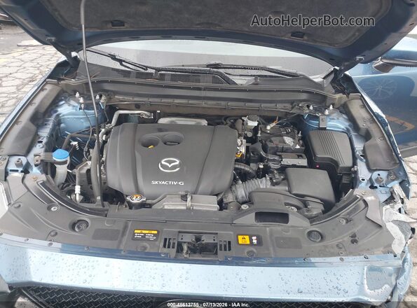 JM3KFBCM8M0363421 2021 MAZDA CX-5 Blue Вид ззаду