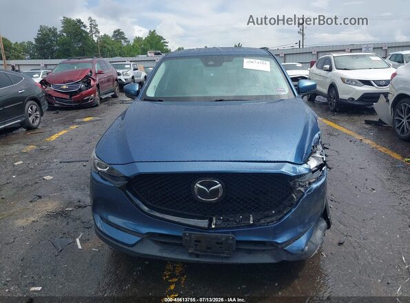 JM3KFBCM8M0363421 2021 MAZDA CX-5 Blue Вид щитка приладів