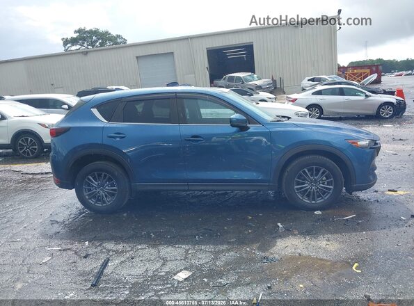 JM3KFBCM8M0363421 2021 MAZDA CX-5 Blue Вид задньої частини салону