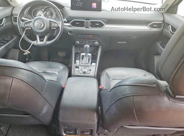 JM3KFBCM8M1408058 2021 MAZDA CX-5 Black წინა პანელის ხედი