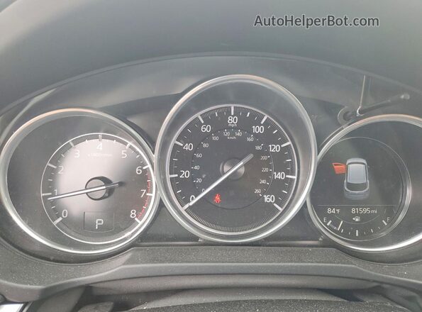 JM3KFBCM8M1408058 2021 MAZDA CX-5 Black ხელსაწყოთა პანელის ხედი