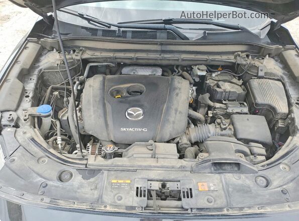 JM3KFBCM8M1408058 2021 MAZDA CX-5 Black უკანა სალონის ხედი