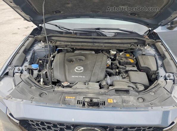 JM3KFBCM8N0548084 2022 MAZDA CX-5 Blue Շարժիչի բաժամունքի տեսք