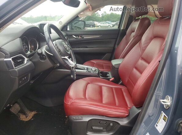 JM3KFBCM8N0548084 2022 MAZDA CX-5 Blue Սալոնի դիմացի տեսք