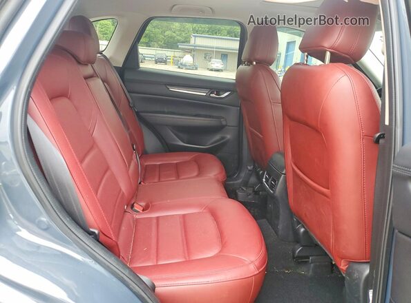 JM3KFBCM8N0548084 2022 MAZDA CX-5 Blue Սալոնի հետևի տեսք