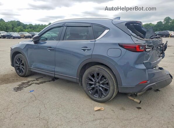 JM3KFBCM8N0548084 2022 MAZDA CX-5 Blue Հետևի ձախ