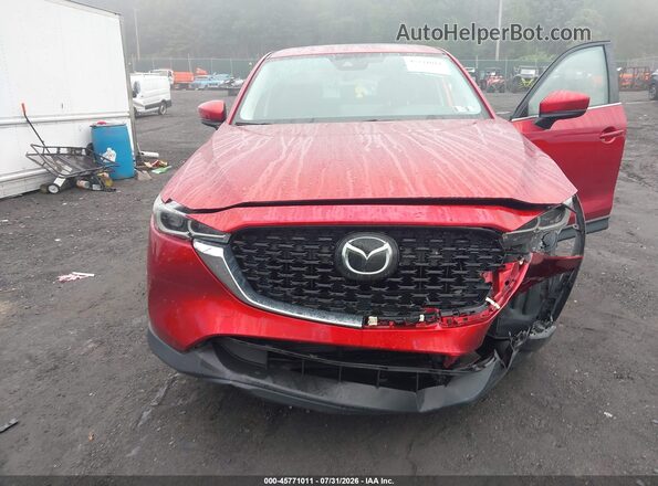 JM3KFBCM8N0553303 2022 MAZDA CX-5 Burgundy Widok z przodu