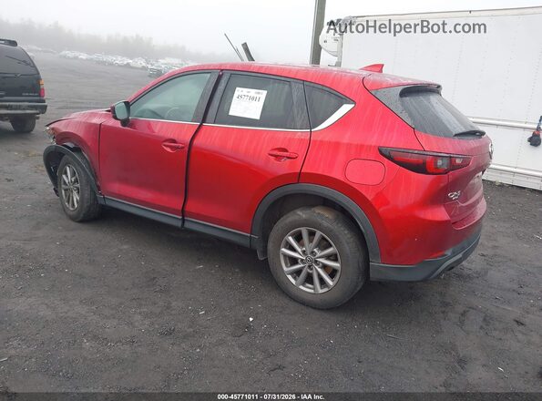 JM3KFBCM8N0553303 2022 MAZDA CX-5 Burgundy Tył lewy