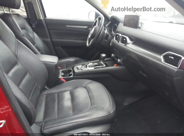 JM3KFBCM8N0553303 2022 MAZDA CX-5 Burgundy Widok wnętrza z przodu
