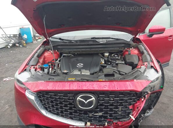 JM3KFBCM8N0553303 2022 MAZDA CX-5 Burgundy Widok z tyłu