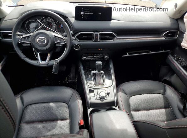JM3KFBCM8P0208937 2023 MAZDA CX-5 Blue Vista del salpicadero