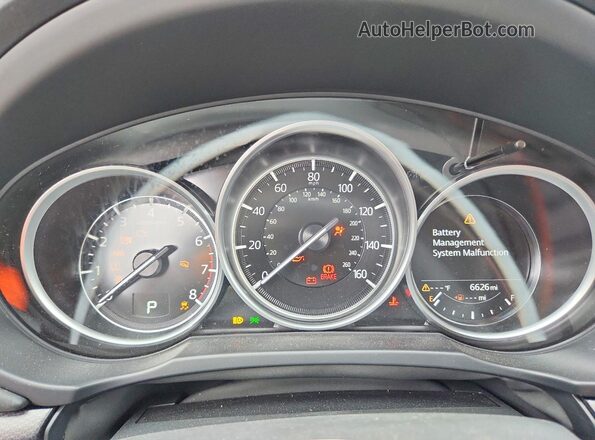 JM3KFBCM8P0276431 2023 MAZDA CX-5 Gray ხელსაწყოთა პანელის ხედი