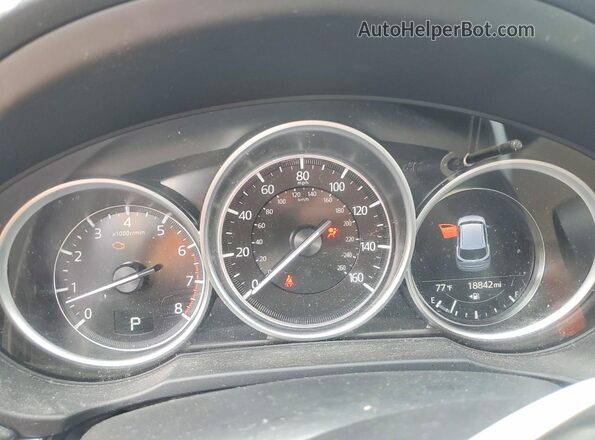 JM3KFBCM8R0379562 2024 MAZDA CX-5 Black Instrument cluster view