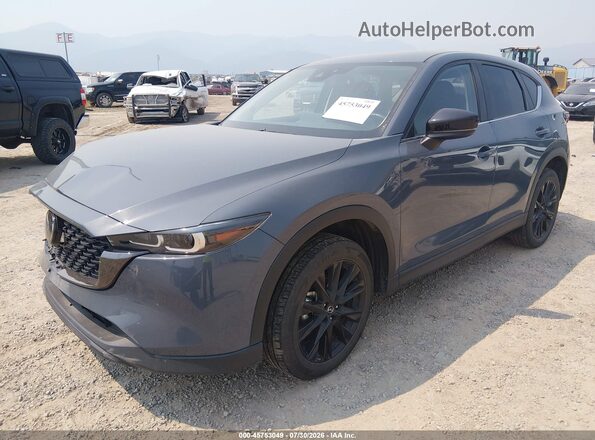 JM3KFBCM8S0620963 2025 MAZDA CX-5 Gray წინა მარცხენა ხედი სამი მეოთხედიდან