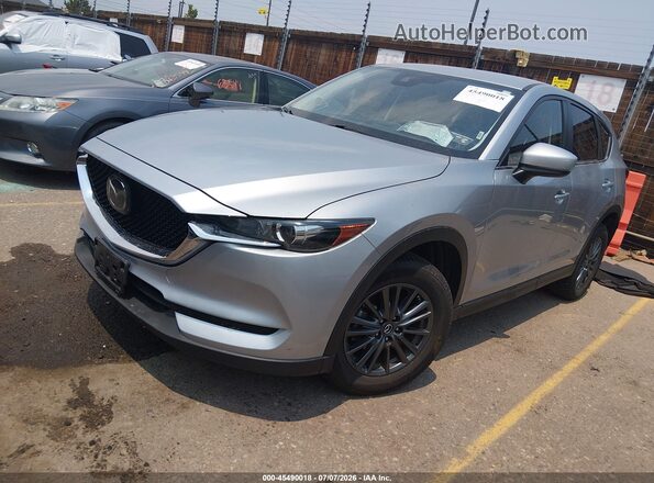 JM3KFBCM9K0552527 2019 MAZDA CX-5 Серебряный Передняя левая четверть