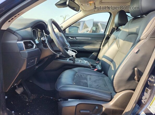 JM3KFBCM9K0583647 2019 MAZDA CX-5 Blue Widok wnętrza z przodu