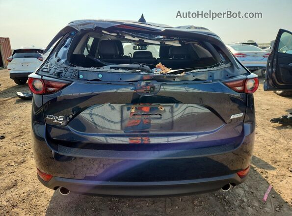 JM3KFBCM9K0583647 2019 MAZDA CX-5 Blue Widok z tyłu