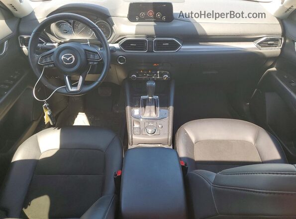 JM3KFBCM9K0599668 2019 MAZDA CX-5 White Dashboard view