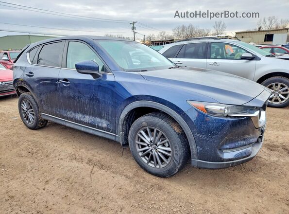 JM3KFBCM9K0653745 2019 MAZDA CX-5 Blue Առջևի աջ