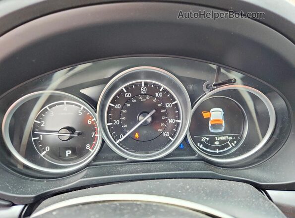 JM3KFBCM9K0653745 2019 MAZDA CX-5 Blue Սարքավորումների վահանակի տեսք