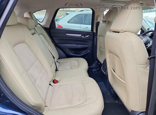 JM3KFBCM9K0653745 2019 MAZDA CX-5 Blue Հետևի նստատեղերի տեսք