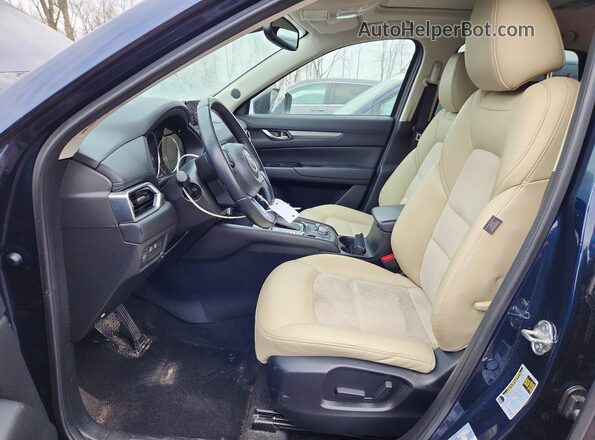 JM3KFBCM9K0653745 2019 MAZDA CX-5 Blue Սալոնի դիմացի տեսք