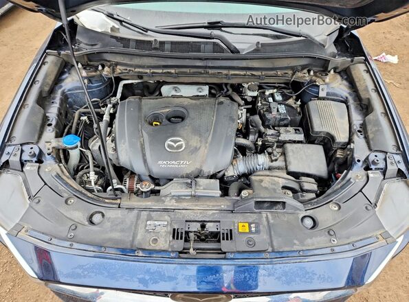 JM3KFBCM9K0653745 2019 MAZDA CX-5 Blue Սալոնի հետևի տեսք
