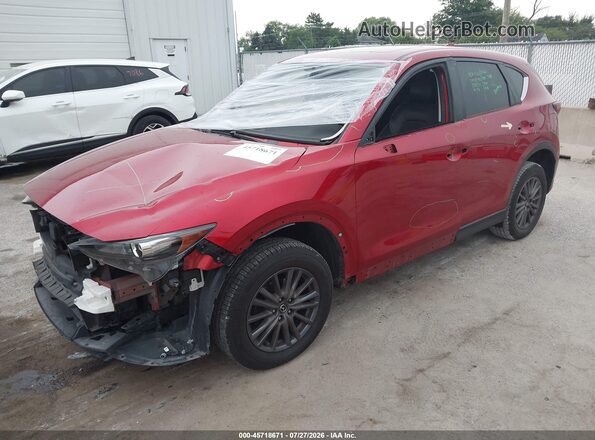JM3KFBCM9M0321954 2021 MAZDA CX-5 Красный Передняя левая четверть