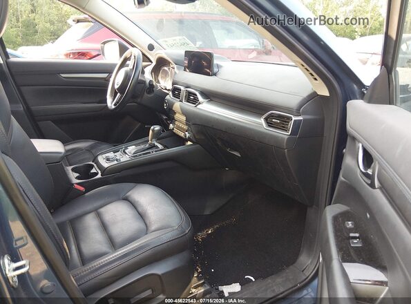 JM3KFBCM9M0334641 2021 MAZDA CX-5 Blue Widok wnętrza z przodu