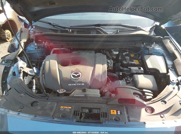 JM3KFBCM9M0334641 2021 MAZDA CX-5 Blue Widok z tyłu