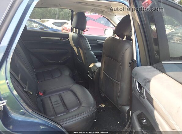 JM3KFBCM9M0334641 2021 MAZDA CX-5 Blue Widok naklejki z numerem VIN