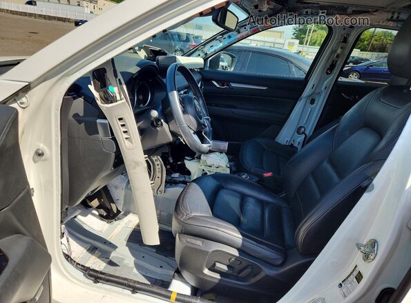 JM3KFBCM9M0336728 2021 MAZDA CX-5 White Vista interior delantera